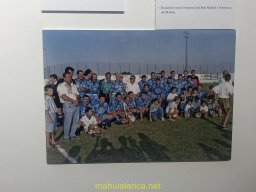 Exposición 100 Años de Futbol en Mula